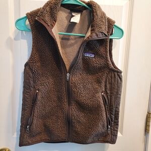 Patagonia Womens Fleece Sherpa Vest
